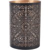 Kovový svietnik mandala čierno-zlatý Kovový svietnik mandala čierno-zlatý