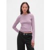 GAP Strečové tričko Fialová S Fialová Fialová GAP Strečové tričko Fialová S Fialová Fialová
