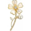 Amparo Miranda® Brošňa Gold Flower AM304 Amparo Miranda® Brošňa Gold Flower AM304