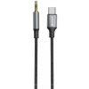SWISSTEN AUDIO ADAPTÉR TEXTILE USB-C (samec) / 3,5 mm JACK (samec) 1,5M ČERNÝ (nahrazuje 73501303) 73502309 SWISSTEN AUDIO ADAPTÉR TEXTILE USB-C (samec) / 3,5 mm JACK (samec) 1,5M ČERNÝ (nahrazuje 73501303) 73502309