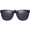 Sklopné slnečné okuliare s polarizáciou na dioptrické okuliare UV-400 + Puzdro Čierne Sklopné slnečné okuliare s polarizáciou na dioptrické okuliare UV-400 + Puzdro Čierne