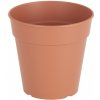 Nohel garden Květník MADAGASCAR plastový terakota 17x16cm Nohel garden Květník MADAGASCAR plastový terakota 17x16cm