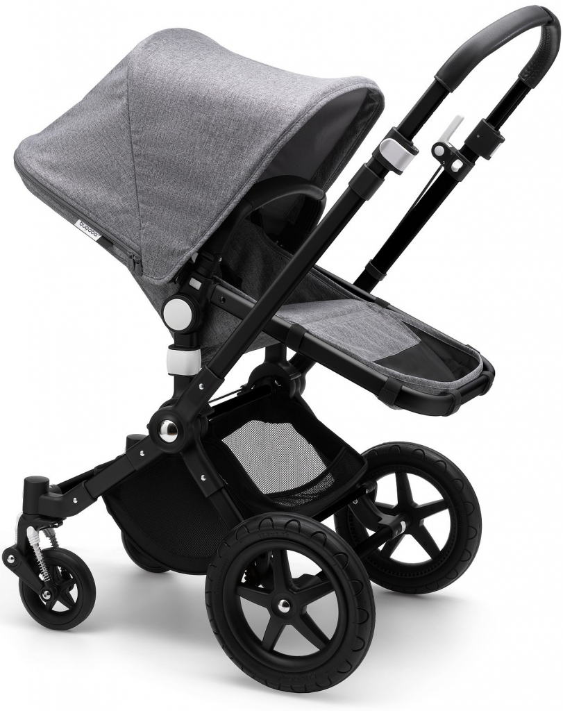 Bugaboo Kompletný Cameleon 3 Plus Black/Grey Melange-Grey Melange 2020