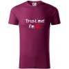 Trust me I´m Bc. / Ver mi som Bc. - Tričko z organickej bavlny - L ( Fuchsiová ) Trust me I´m Bc. / Ver mi som Bc. - Tričko z organickej bavlny - L ( Fuchsiová )