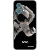 Picasee silikónový čierny obal pre Motorola Edge 40 Neo - Astronaut Big Picasee silikónový čierny obal pre Motorola Edge 40 Neo - Astronaut Big