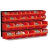 Závěsný panel s 30 boxy na nářadí ORDERLINE 800x165x400 KISTENBERG Závěsný panel s 30 boxy na nářadí ORDERLINE 800x165x400 KISTENBERG