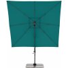 Derby DERBY DX 280 x 280 cm kvalitný záhradný slnečník s bočnou nohou tyrkysovo-modrá 848