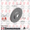 Brzdový kotúč OTTO ZIMMERMANN 590.2576.52 Brzdový kotúč OTTO ZIMMERMANN 590.2576.52