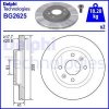 DELPHI Brzdový kotúč BG2625 DELPHI Brzdový kotúč BG2625