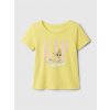 GAP Baby tričko s logom Žltá 2YRS GAP Baby tričko s logom Žltá 2YRS