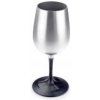 GSI Outdoors Glacier Stainless Nesting Wine Glass Šedá sklenička GSI Outdoors Glacier Stainless Nesting Wine Glass Šedá sklenička