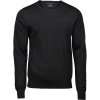 TeeJays svetr TJ 6000 pánský black