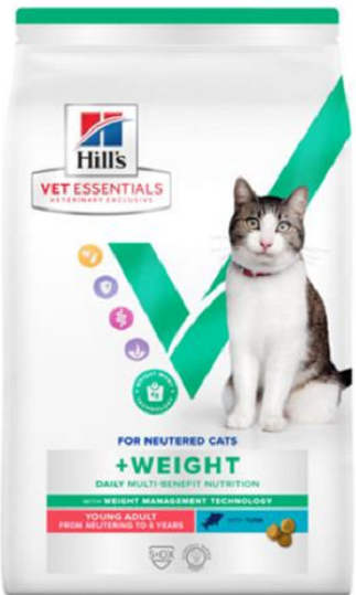 HILLS VE Feline Multi Benefit Adult Weight Tuna 1,5 kg