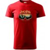 Just ride mountain bike - Klasické pánske tričko vyššej gramáže - 3XL ( Červená ) Just ride mountain bike - Klasické pánske tričko vyššej gramáže - 3XL ( Červená )