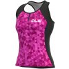 Letný cyklistický dámsky dres bez rukávov Alé Cycling Solid Triangles Lady ružový Letný cyklistický dámsky dres bez rukávov Alé Cycling Solid Triangles Lady ružový
