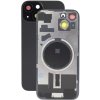 Apple iPhone 15 - Sklo Zadného Housingu + Sklíčko Kamery + Kovový Pliešok + Magsafe Magnet (Black), Black Apple iPhone 15 - Sklo Zadného Housingu + Sklíčko Kamery + Kovový Pliešok + Magsafe Magnet (Black), Black