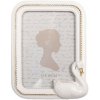 Clayre & Eef Bielo-zlatý fotorámik s labutou - 17*3*22 cm / 13*18 cm - Clayre & Eef Clayre & Eef Bielo-zlatý fotorámik s labutou - 17*3*22 cm / 13*18 cm - Clayre & Eef