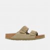 Birkenstock Šedé Regular Šľapky Arizona Soft Footbed Suede Leather Birkenstock Šedé Regular Šľapky Arizona Soft Footbed Suede Leather