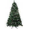 Stromček MagicHome Vianoce Albero, jedľa, zasnežené konce, so šiškami, 210 cm Stromček MagicHome Vianoce Albero, jedľa, zasnežené konce, so šiškami, 210 cm