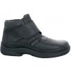 Pánské zimní kotníkové boty kožené Jomos 406501 336 000 černé na suchý zip s kožíškem na široké chodidlo - 50 Pánské zimní kotníkové boty kožené Jomos 406501 336 000 černé na suchý zip s kožíškem na široké chodidlo - 50