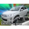 Deflektory komplet 4 ks - Citroen C4 Aircross, 2012-17 Deflektory komplet 4 ks - Citroen C4 Aircross, 2012-17