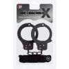 BONDX METAL CUFFS & LOVE ROPE SET-BLACK BONDX METAL CUFFS & LOVE ROPE SET-BLACK