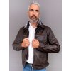 Max Original Leather pánska kožená bunda OFFROAD FUR brown Brown