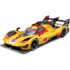 BburagoFerrari Racing 499P LMH nr.83 24H Le Mans 2024 HARD CASE 1:18