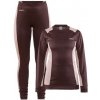 Dámsky funkčný set CRAFT CORE Dry Baselayer hnedý XS Dámsky funkčný set CRAFT CORE Dry Baselayer hnedý XS