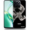 Picasee silikónový čierny obal pre Honor 200 Smart 5G - Astronaut Big Picasee silikónový čierny obal pre Honor 200 Smart 5G - Astronaut Big