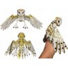 Pohyblivá sova Plamenka Figurka Kĺbová 3D tlač Farebný model Zlatý Pohyblivá sova Plamenka Figurka Kĺbová 3D tlač Farebný model Zlatý