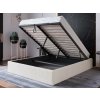 Čalúnená posteľ s úložným priestorom 140x200 bez čela BOX Line Krémová Boucle Čalúnená posteľ s úložným priestorom 140x200 bez čela BOX Line Krémová Boucle