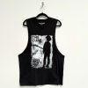 The Cure Boys Don't Cry B&W Vest Black The Cure Boys Don't Cry B&W Vest Black