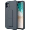 MG Kickstand silikónový kryt na iPhone 12, modrý MG Kickstand silikónový kryt na iPhone 12, modrý