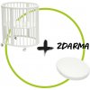 Stokke postieľka Sleepi Mini White + matrac Stokke zadarmo Stokke postieľka Sleepi Mini White + matrac Stokke zadarmo