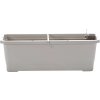 Plastia kvetináč samozavlažovací Bergamot - taupe 60 cm Plastia kvetináč samozavlažovací Bergamot - taupe 60 cm