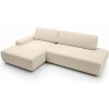 Rohová rozkladacia sedačka Bouli O - béžová Strana: Ľavá Rohová rozkladacia sedačka Bouli O - béžová Strana: Ľavá