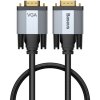 Baseus prepájací opletený kábel VGA male / VGA male - 1 m - čierny - možnosť vrátiť tovar ZADARMO do 30tich dní Baseus prepájací opletený kábel VGA male / VGA male - 1 m - čierny - možnosť vrátiť tovar ZADARMO do 30tich dní