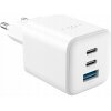 Nabíjačka Fixed GaN 1x USB-A 2x USB-C PD 3.0 65W QC, AFC, FCP, SCP Nabíjačka Fixed GaN 1x USB-A 2x USB-C PD 3.0 65W QC, AFC, FCP, SCP