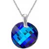 For You Prívesok Swarovski elements Twist modrý Bermuda Blue 1618