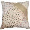Clayre & Eef Béžová obliečka na vankúš s kvetmi Patchwork - 40*40 cm - Clayre & Eef Clayre & Eef Béžová obliečka na vankúš s kvetmi Patchwork - 40*40 cm - Clayre & Eef