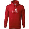 EKG volejbalistky - Mikina pánska Cape s kapucňou - 4XL ( Červená ) EKG volejbalistky - Mikina pánska Cape s kapucňou - 4XL ( Červená )