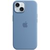 Apple iPhone 15 Silicone Case with MagSafe Winter modré MT0Y3ZM/A