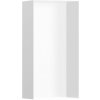 Hansgrohe XtraStoris Minimalistická zapustená polica 30x15x10 cm, biela 56070700 Hansgrohe XtraStoris Minimalistická zapustená polica 30x15x10 cm, biela 56070700
