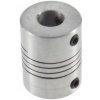 Pružná spojka pre krokové motory - 6 x 6 x 25 mm Pružná spojka pre krokové motory - 6 x 6 x 25 mm