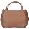 Mondo Italia Dámska kožená kabelka 784 hnedá Hnedá Mondo Italia Dámska kožená kabelka 784 hnedá Hnedá