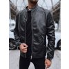 Dstreet pánska kožená bunda TX4717 čierna Dstreet pánska kožená bunda TX4717 čierna