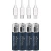 MediaRange nabíjacia USB-C Li-Ion batéria Micro AAA, 1,5V, 500 mAh – 4ks MediaRange nabíjacia USB-C Li-Ion batéria Micro AAA, 1,5V, 500 mAh – 4ks
