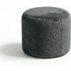 Sablio Taburetka Circle SOFTY - Graphite - 38x48 cm Sablio Taburetka Circle SOFTY - Graphite - 38x48 cm
