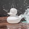 Goodnight Light LED-svietidlo DUCK-DUCK S do exteriéru v bielej - 712 Goodnight Light LED-svietidlo DUCK-DUCK S do exteriéru v bielej - 712
